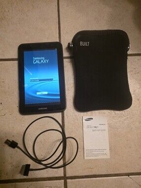 Samsung Galaxy Tab 2 7" GT-P3113 8GB Black  - Tested Working